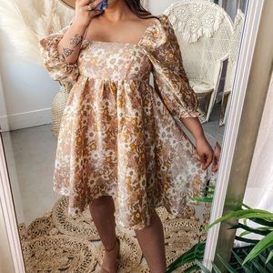 Dawn Tayler Boutique 70s Flora Babydoll Dress